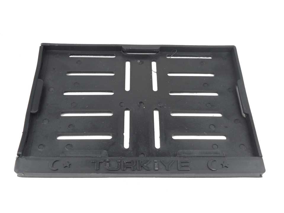 PLAKALIK PLASTİK SİYAH BÜTÜN MODELLER (Vidalı)