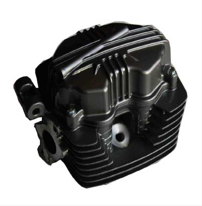 SİLİNDİR KAPAĞI (KOMPLE) 125 CG SİYAH K.SÜZ (İçi Dolu)