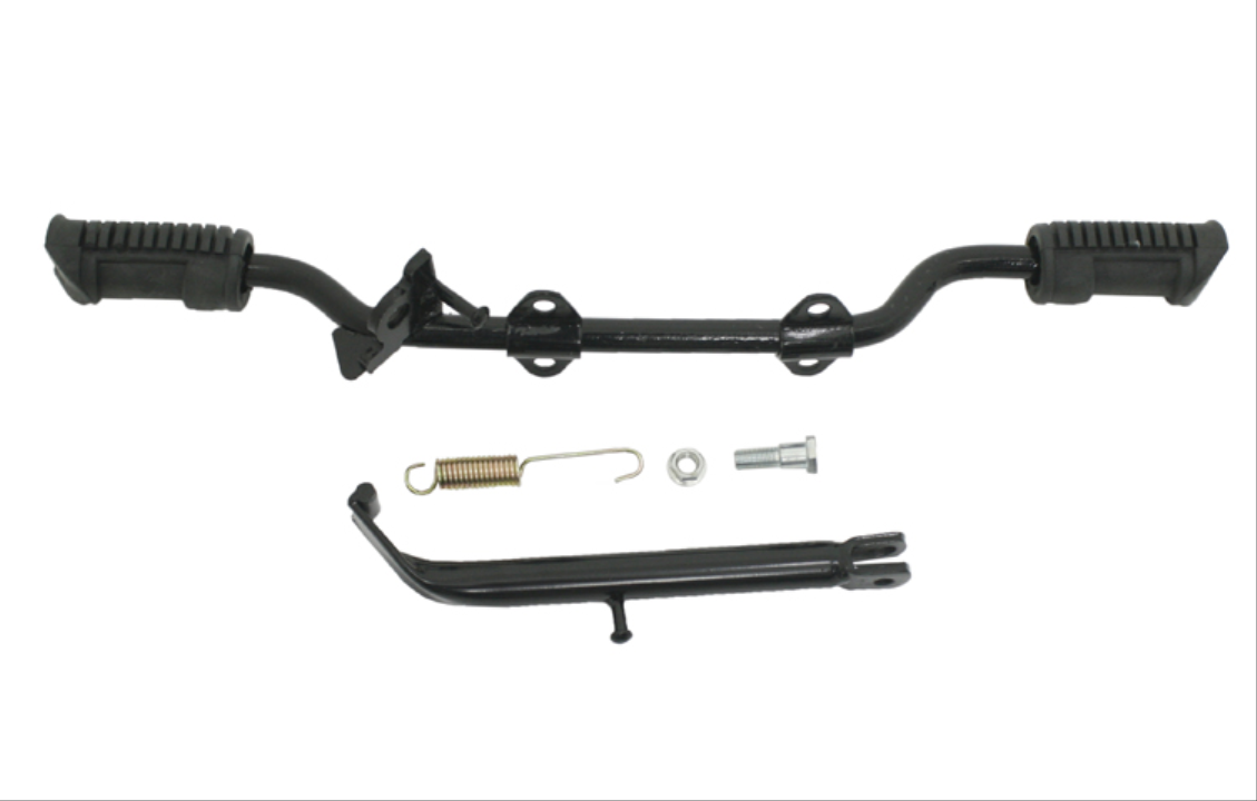 ÖN BASAMAK DEMİRİ 125 CG SİYAH (KOMPLE)