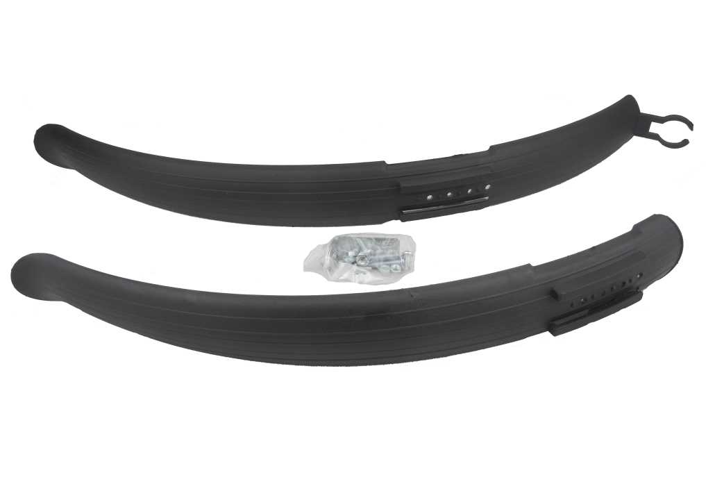 ÇAMURLUK MTB PLASTİK SİYAH UZUN MODEL