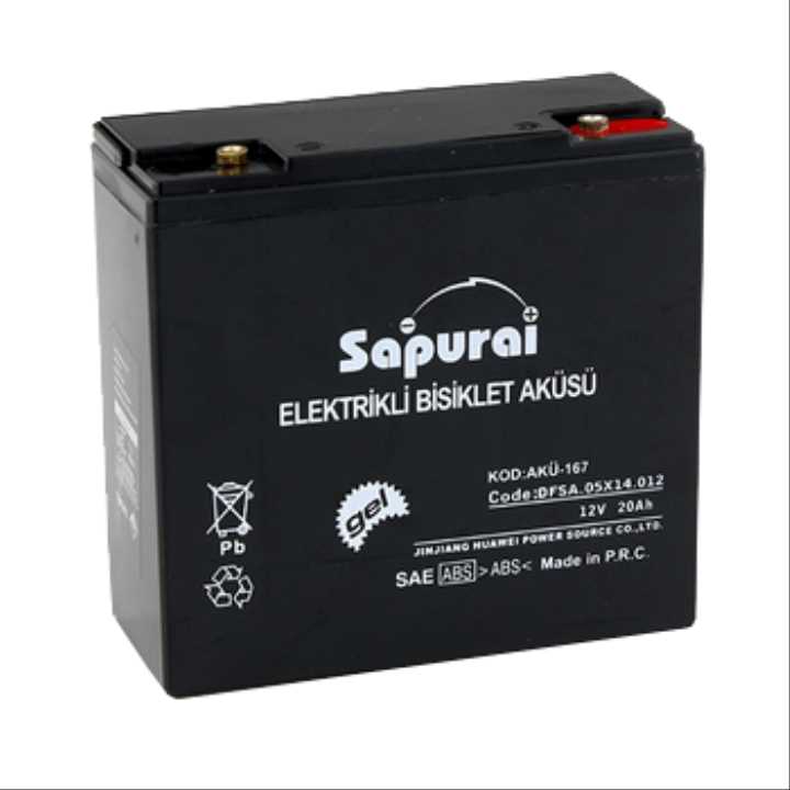 AKÜ E-BİKE  EBAT20 (12V20AH) (12V20Ah/2Hr)