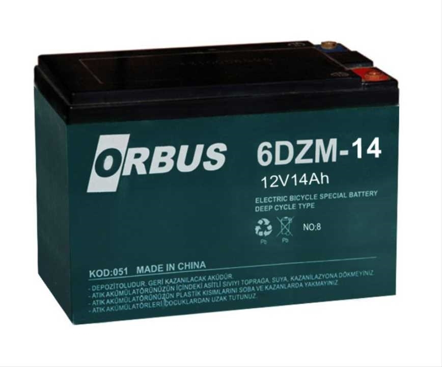 AKÜ E-BİKE  EBAT14 (12V14AH) (12V14Ah/2Hr)