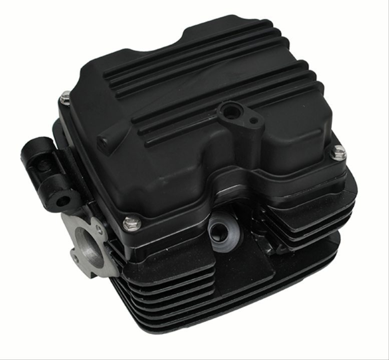 SİLİNDİR KAPAĞI (KOMPLE) 125 CG SİYAH K.SÜZ (İçi Dolu)