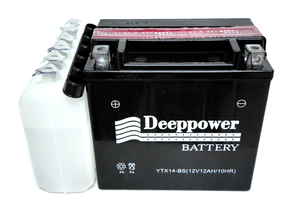 AKÜ MOTOR  YTX14-BS  (Suyu Yanında)