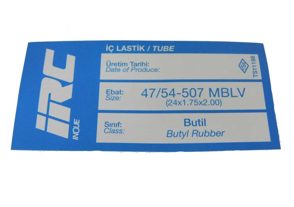 İÇ LASTİK 24x1.75x2.00 (47/54-507 MB-L/V)(8643)