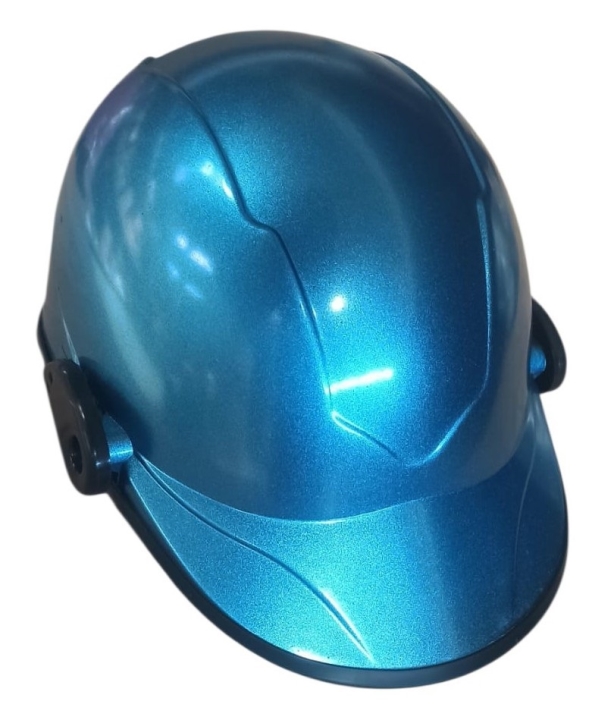 KASK JOKEY MAVİ  CAMLI + FİTİLLİ