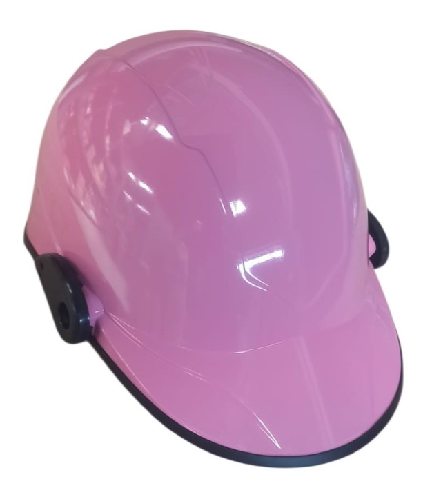 KASK JOKEY PEMBE  CAMLI + FİTİLLİ