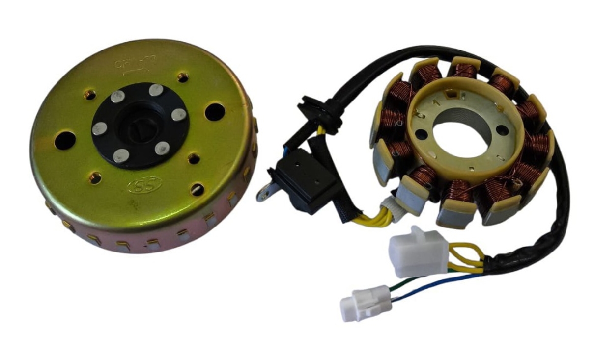MANYETO KOMPLE SCOOTER 50 ZNU (12 Lİ)