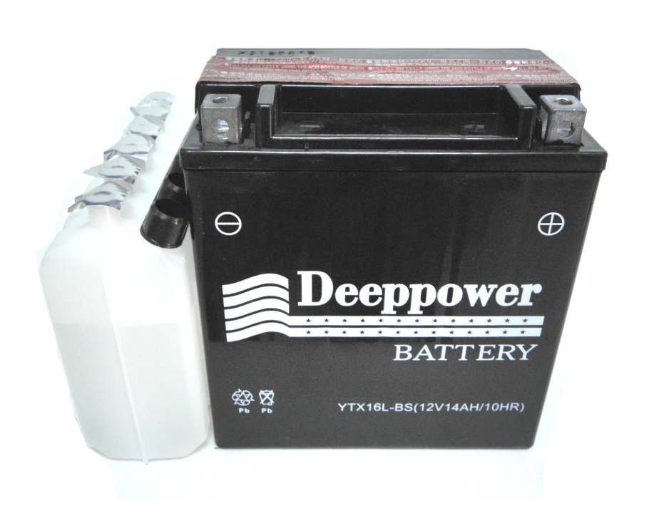 AKÜ MOTOR  YTX16L-BS  (Suyu Yanında)