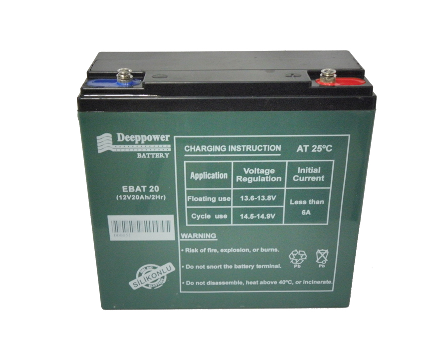AKÜ E-BİKE  EBAT20 (NP20-12) (12V20Ah/2Hr)