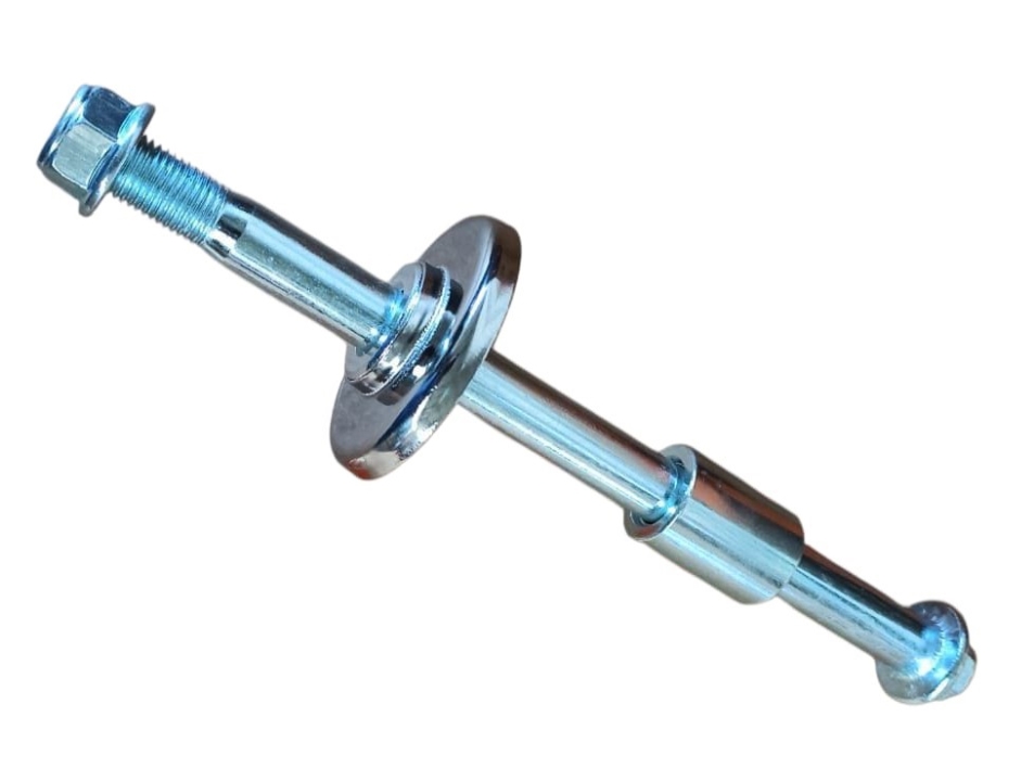 ARKA TEKER MİLİ 125 CG SERİSİ (2 BURÇ+SOMUNLU)
