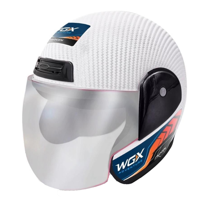 KASK ÇENELİKSİZ (ABS KALİTE)  BEYAZ