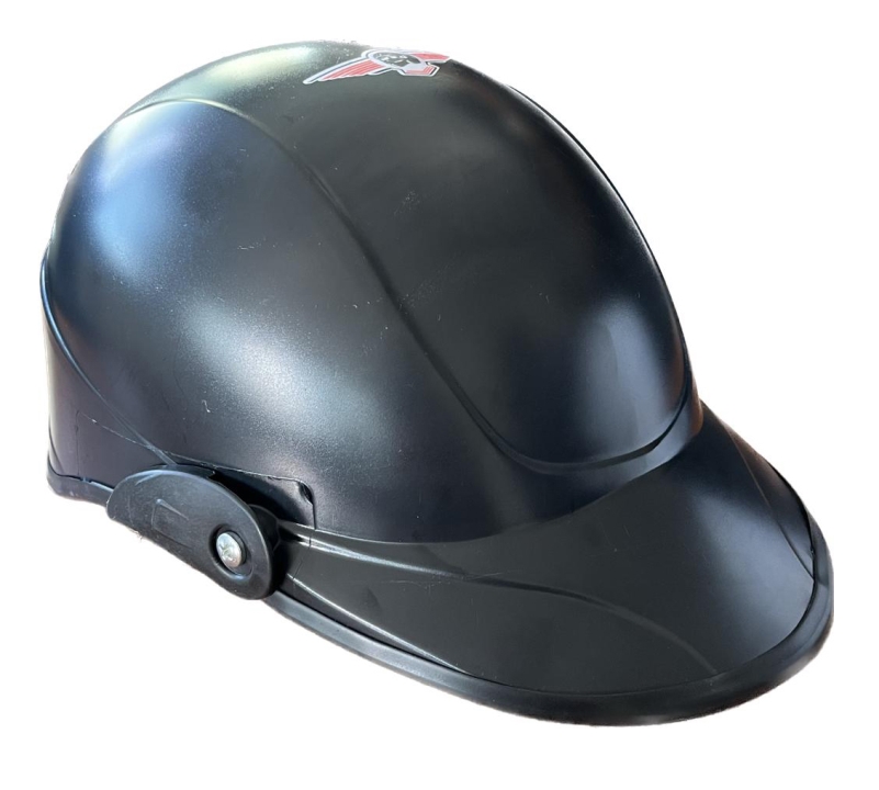 KASK JOKEY SİYAH CAMLI + FİTİLLİ