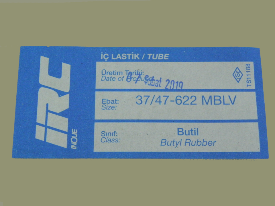İÇ LASTİK  28x1 3/8-1.75 (37/47-622 MB-L/V) (8632)