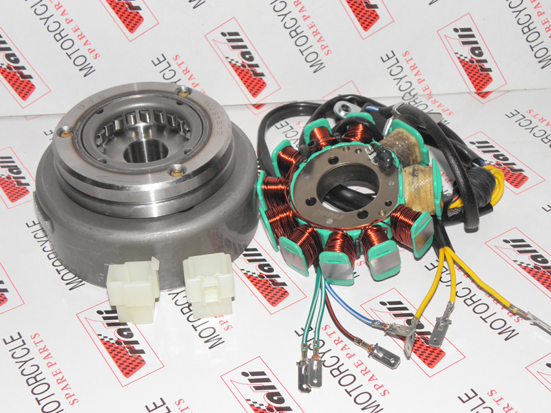 MANYETO KOMPLE CHOPPER QM250 RAMZEY (9+2) (Kavramalı)
