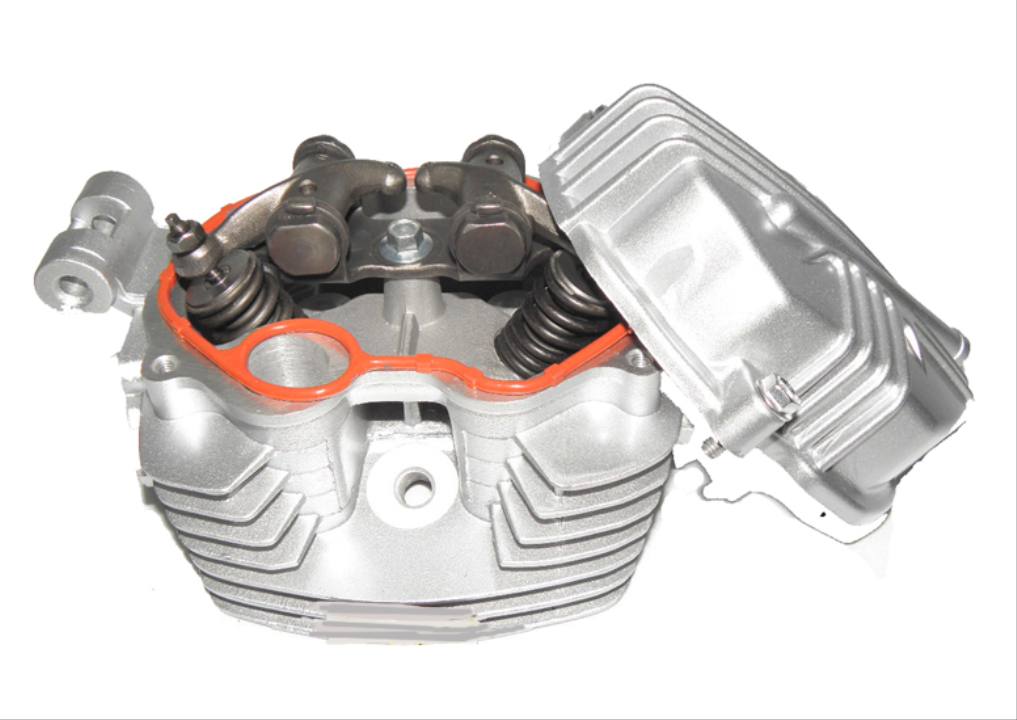 SİLİNDİR KAPAĞI (KOMPLE) 125 CG GRİ K.SÜZ (İçi Dolu)