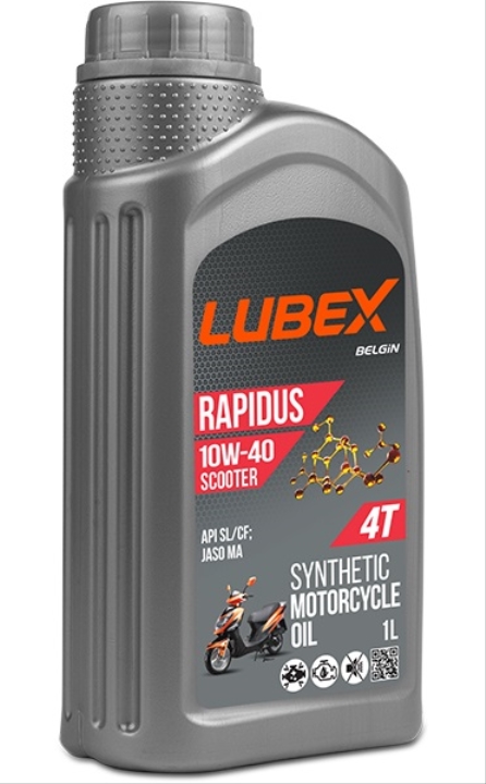 MOTOR YAĞI RAPIDUS 4T 10W-40 SCOOTER (1 LİTRE)