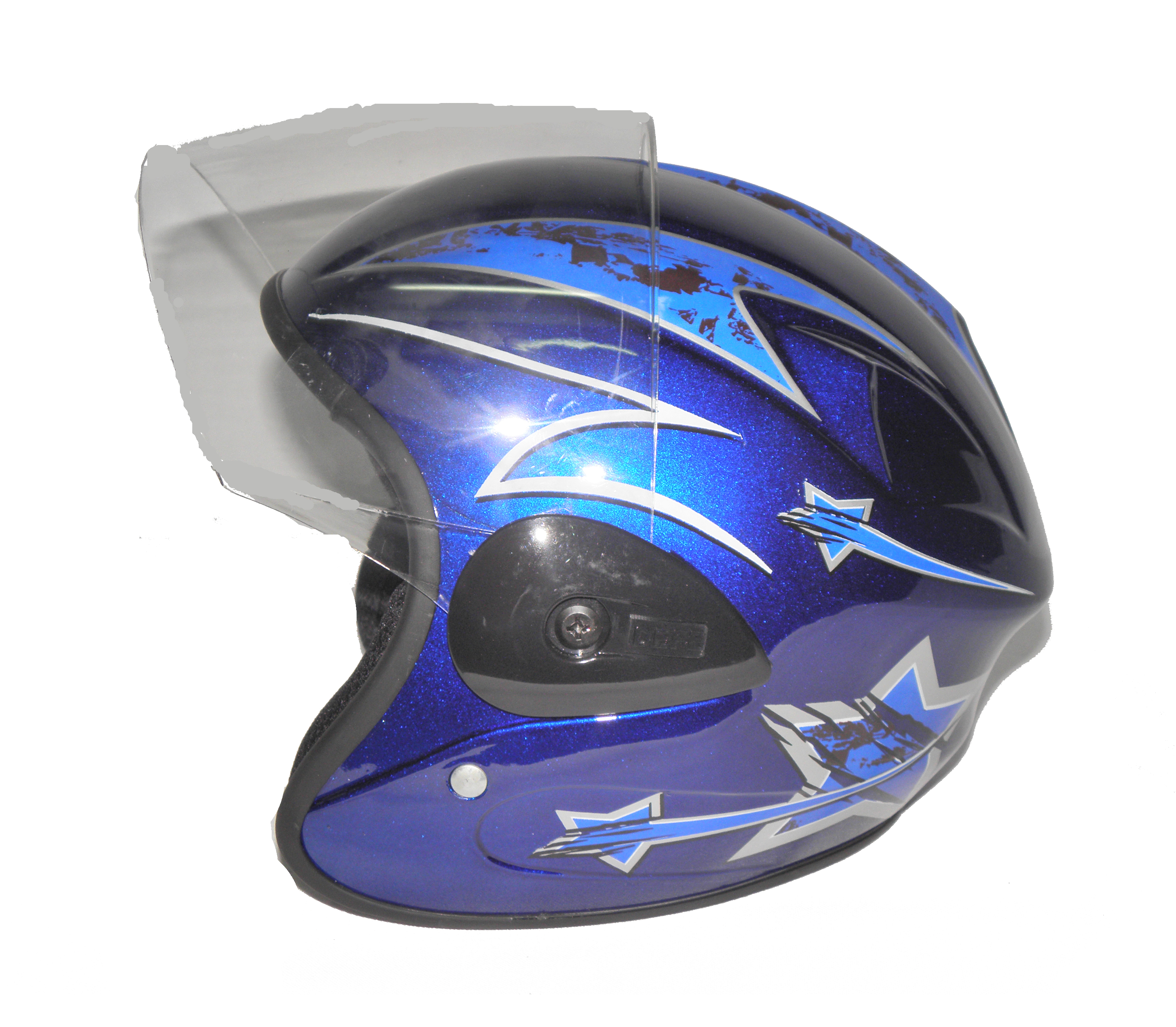 KASK ÇOCUK ÇENELİKSİZ LÜX  MAVİ  NO: H996