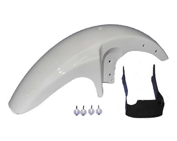 ÖN ÇAMURLUK 125 CG  PLASTİK BEYAZ (Bağlantılı)