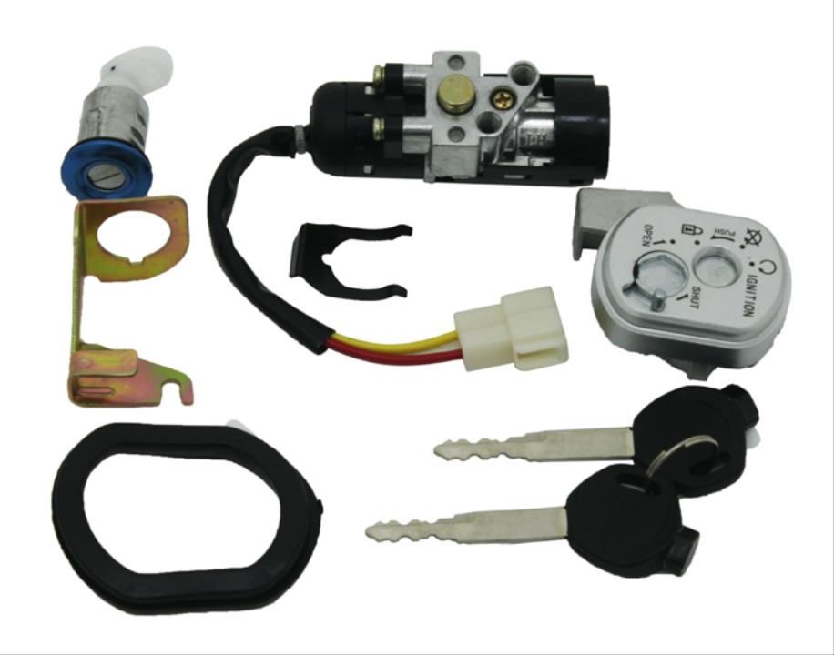 KONTAK + KİLİT SETİ   E-BİKE  EM-04 TRANS