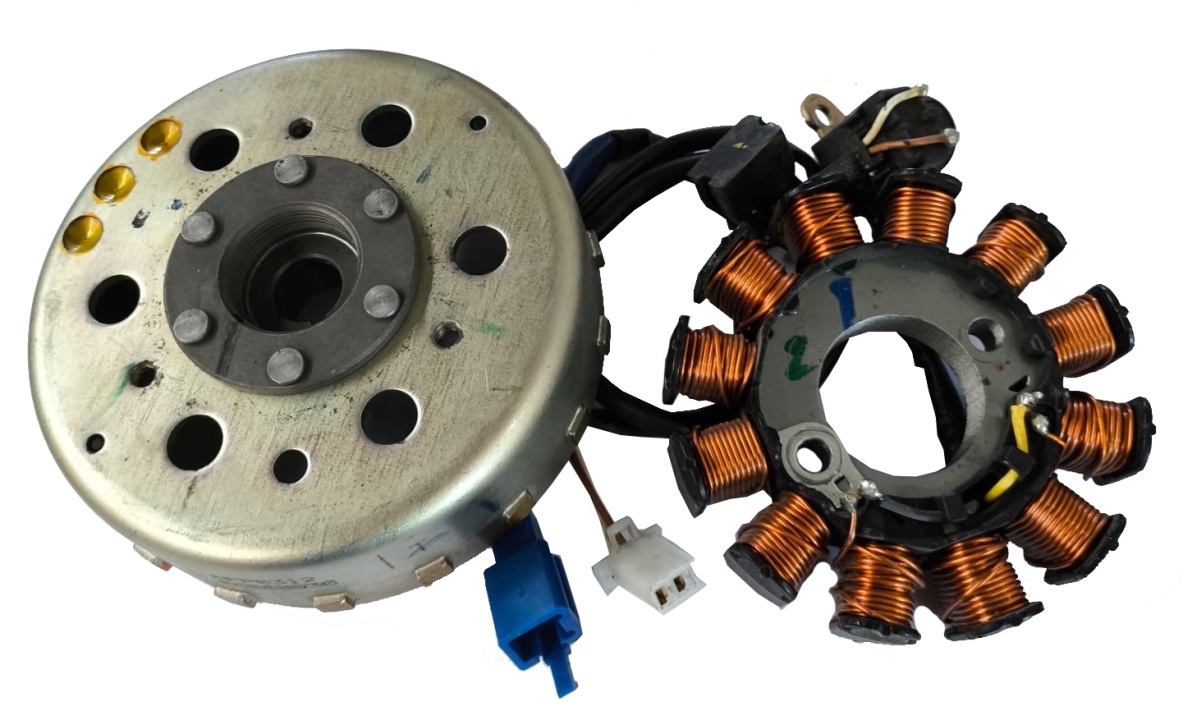 MANYETO KOMPLE SCOOTER TVS WEGO (KA060030) (12 Lİ)