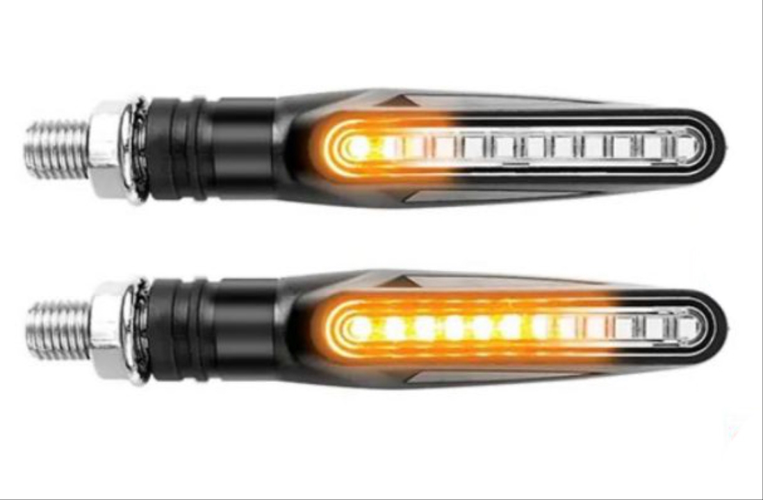 SİNYAL LED (0324) BEYAZ CAM (KAYAR SARI IŞIK) (2Lİ TK)