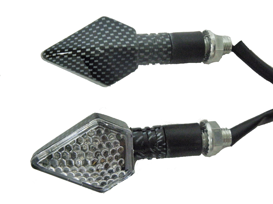 SİNYAL LED  D-09 KARBON (SARI IŞIK) (2 li TK)