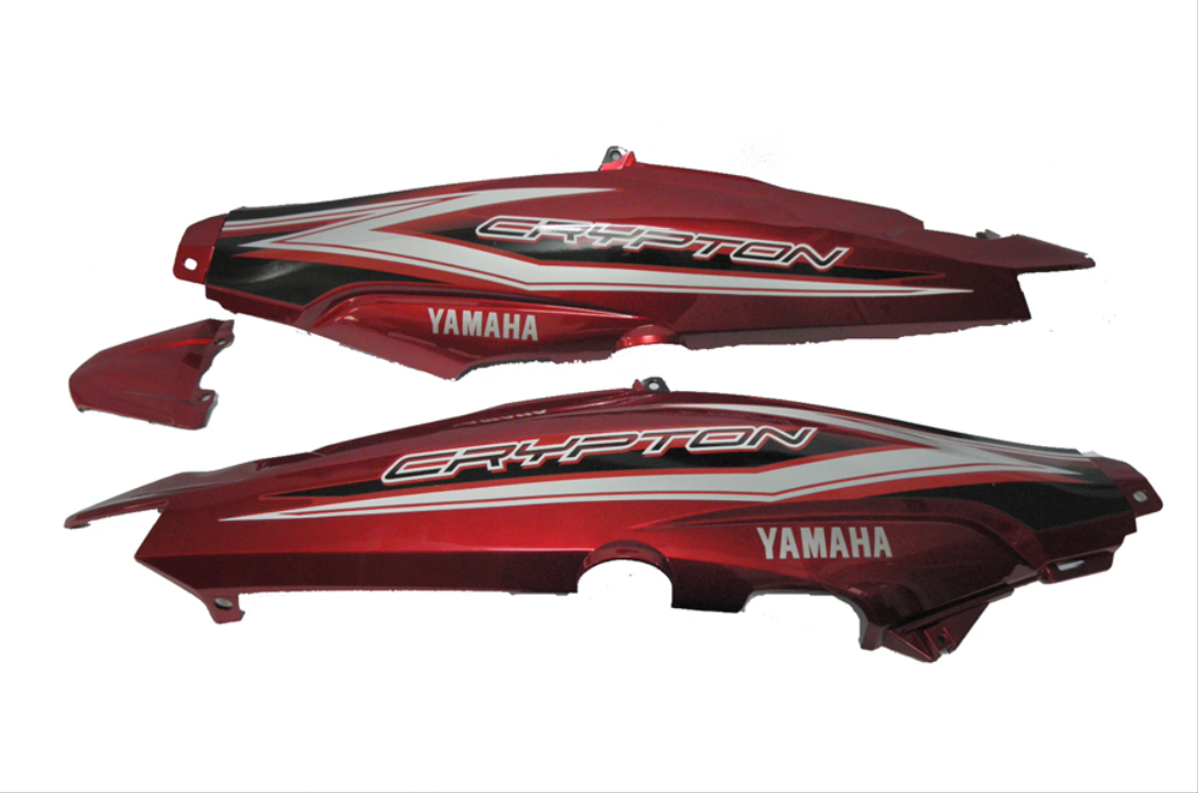 YAN KAPAK SETİ CUP CRYPTON C8 KIRMIZI (3 LÜ)