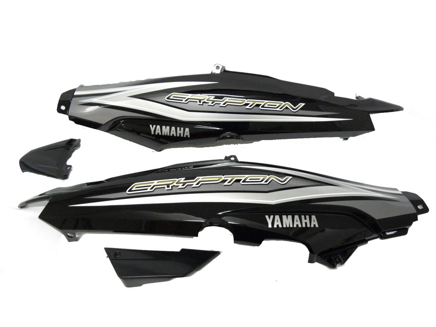YAN KAPAK SETİ CUP CRYPTON C8 SİYAH (4 LÜ)