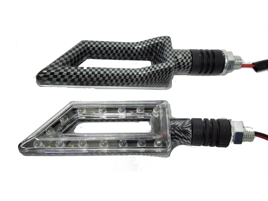 SİNYAL LED  D-54 KARBON (SARI IŞIK) (2 li TK)