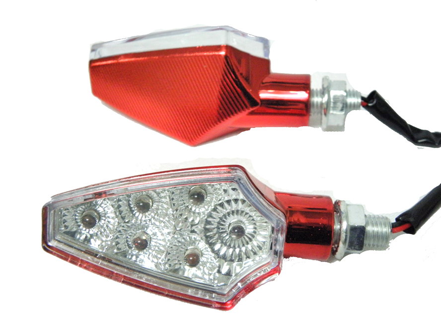 SİNYAL LED  D-61 KIRMIZI (SARI IŞIK) (2 li TK)