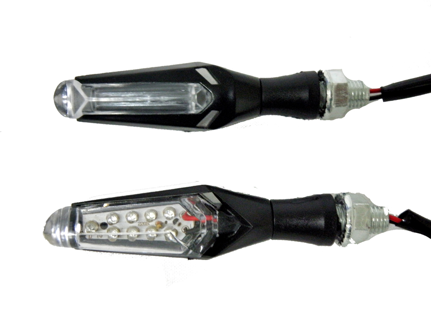 SİNYAL LED  D-70 SİYAH (SARI IŞIK) (2 li TK)