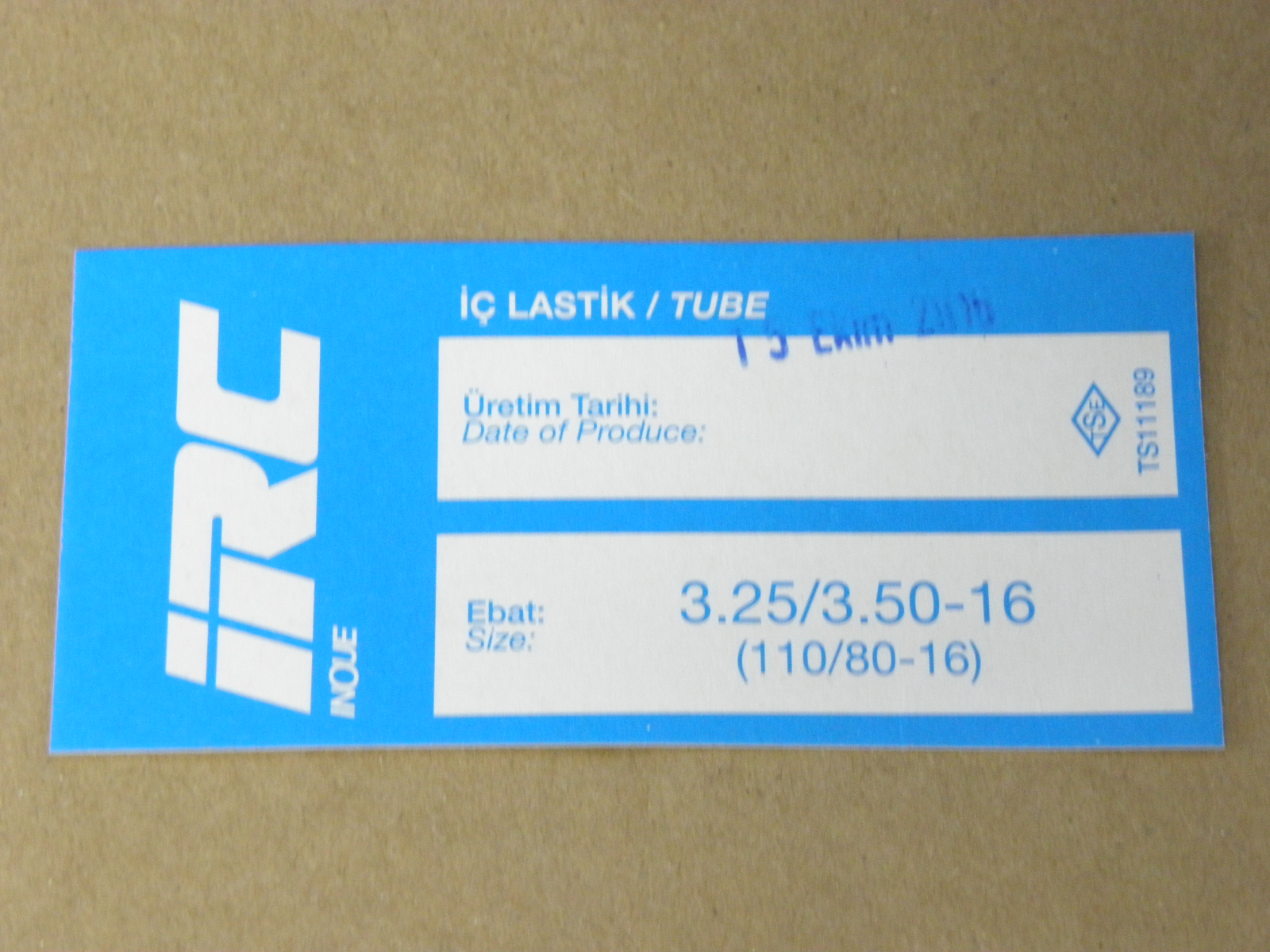 İÇ LASTİK 3.25/3.50-16  (8566)
