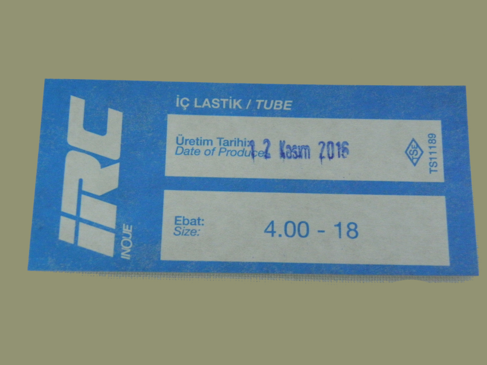 İÇ LASTİK 4.00-18  (8585)