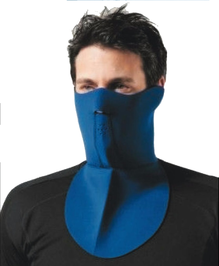 MASKE - YÜZ MASKESİ BOYUNLU (SİYAH)